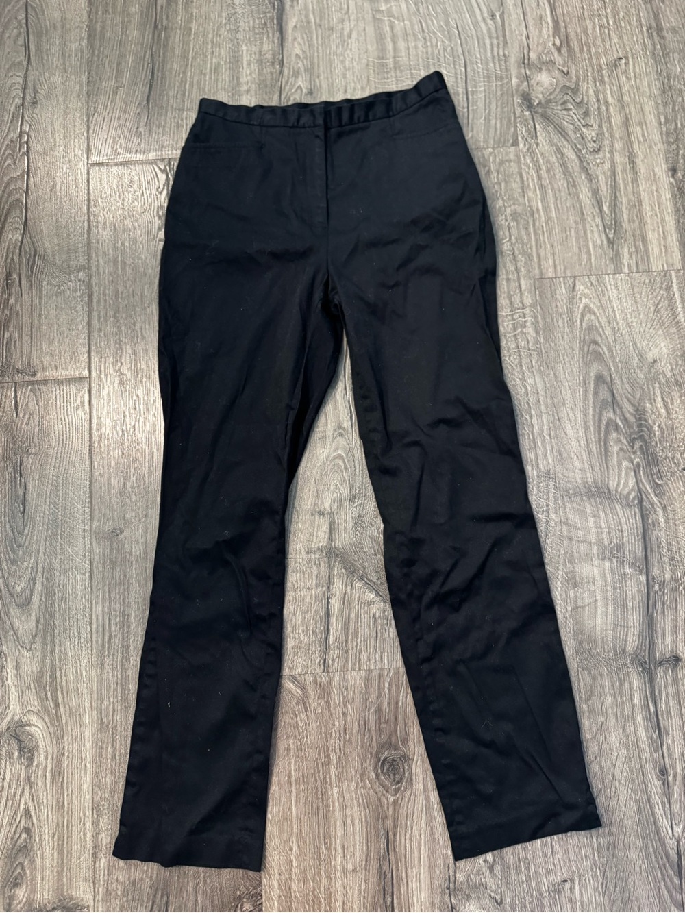 Lauren Ralph Lauren green tag Classic Black Straight-Leg Pants size 4 women